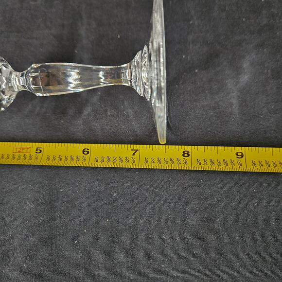 Carico Crystal Champagne Flute Single Glass 7.5" Wedding Collectible - Picture 5 of 6